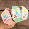 Anneau de dentition en silicone pour montre – Montre intelligente portable, jouet de dentition avec sangle r&eacute;glable