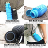 Garrafa de &aacute;gua esportiva dobr&aacute;vel de silicone | Garrafa de gin&aacute;stica dobr&aacute;vel OEM personalizada, certificada pela FDA e LFGB